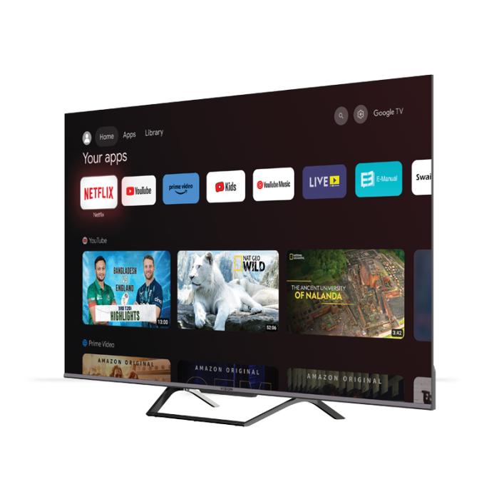 VISION 75" QLED TV Google Android 4K PQ1 Galaxy Pro